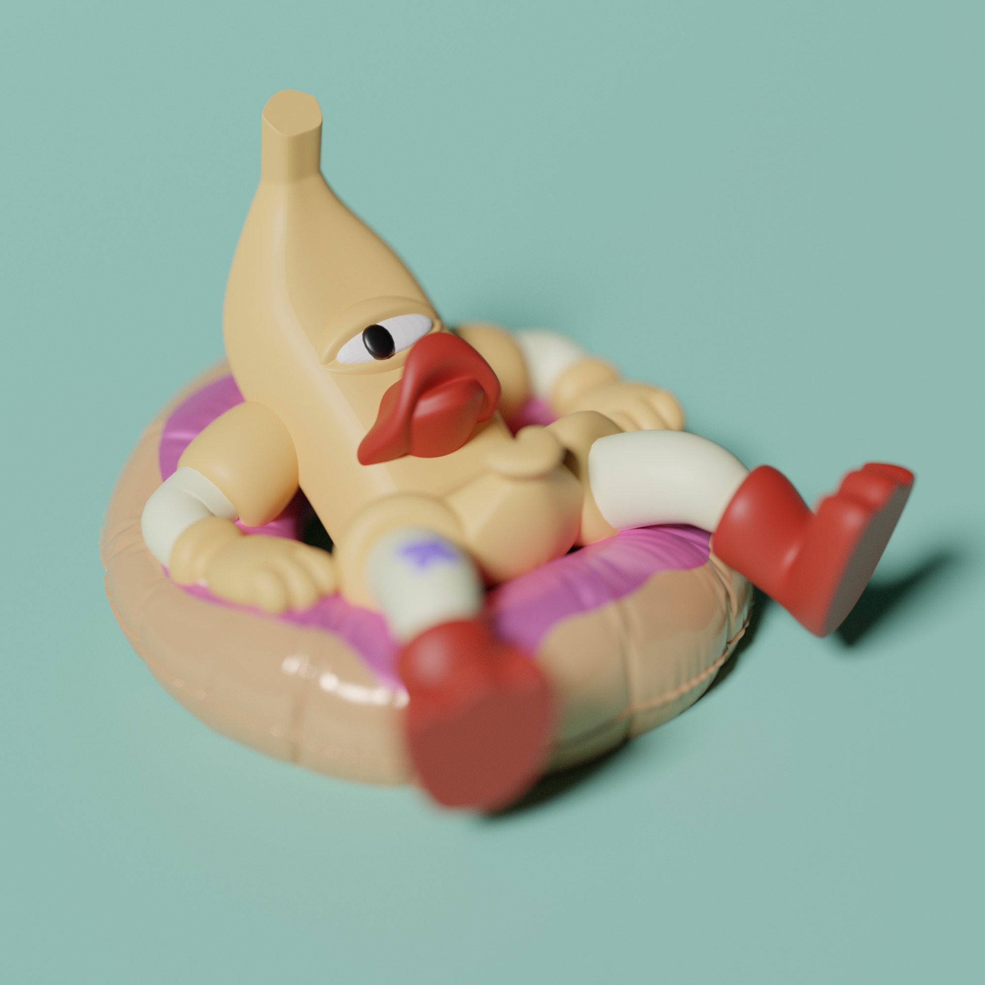 Концепт Swim Banana